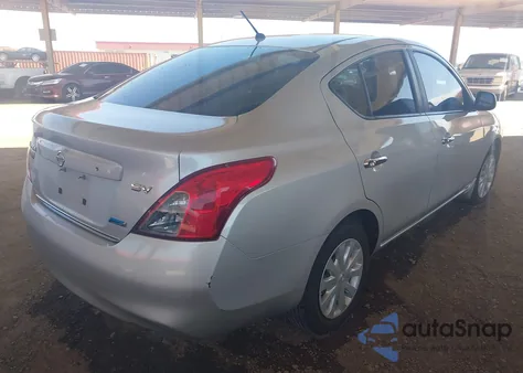 2012 Nissan Versa 1.6 Sv z USA, uszkodzony, nr VIN 3N1CN7AP4CL908321
